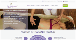 Desktop Screenshot of bebalanced.cz